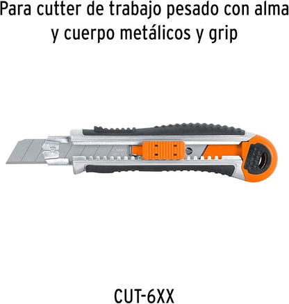 TRUPER REP-CUT-6 10 Blades for 18 mm Snap-Off Knife