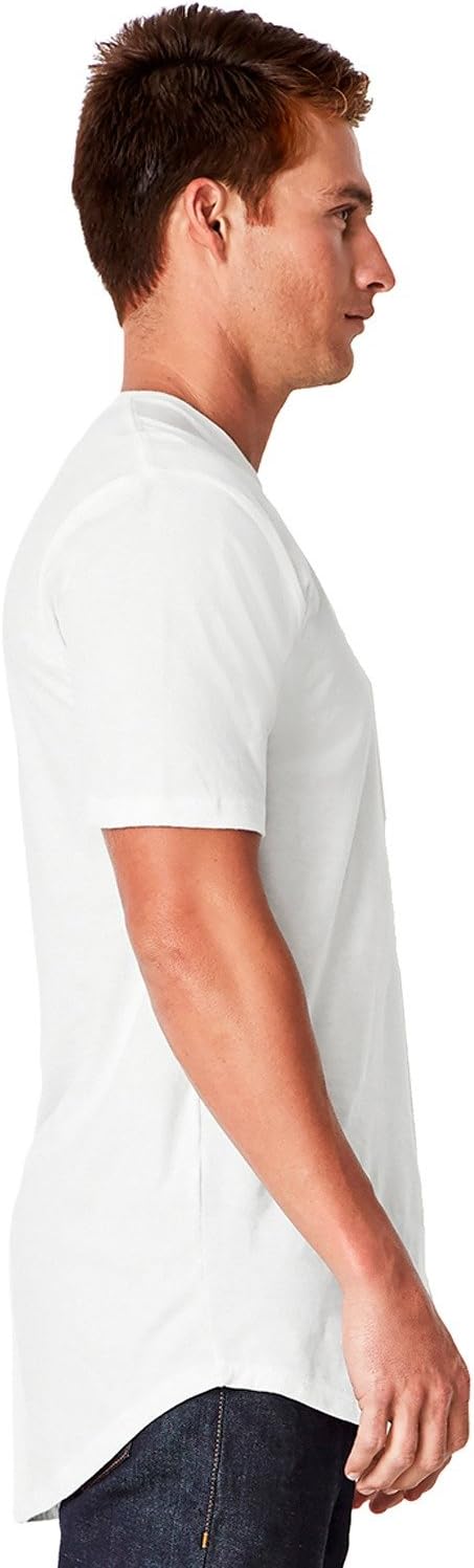 Next Level Mens Cotton Long Body Crew (3602)