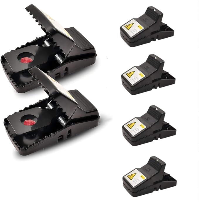 Rat Trap 1-Pack, Large Mouse Traps for Indoor and Outdoor Use, Reusable Mouse Trap, Fast, Hygienic, Unplugged, Used to Catch Mice, Squirrels, Rodents, for Home, Yard and Barns