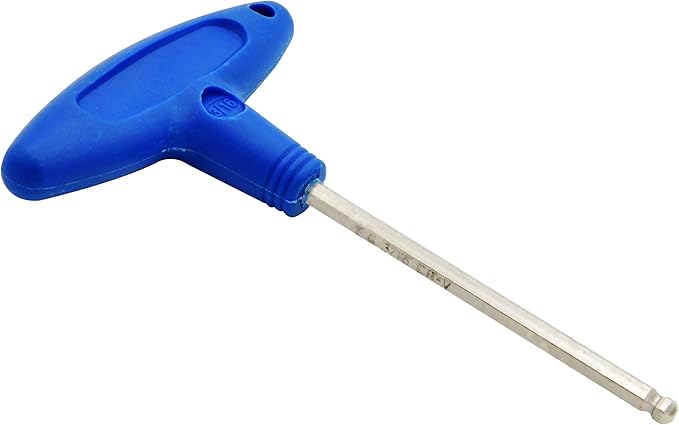 Vinland Marine 316" T Handle Allen Wrench for Marine Boat Rod Holder, Thick Handle, 316 Allen Wrench