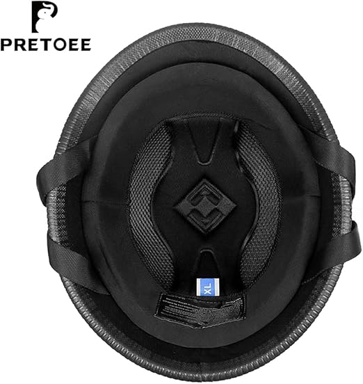 German Style Motorcycle Helmet, Thin Skull Cap Half Helmet for Adult Men Women, Novelty DOT Half Shell Helmet, Retro Half Face Helmet for Cruiser Scooter Chopper, DOT Approved