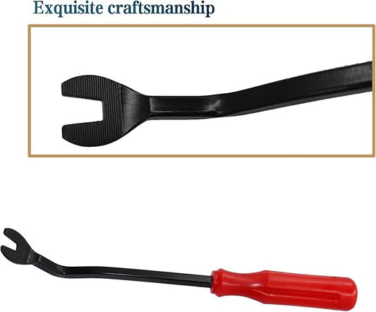 Plastic Fastener Remover Clip Removal Tool for Auto Trim, Door Panel, Molding, Dash AudioRadio, Upholstery Clip and Fastener Non-Scratch Nylon Fiber Design