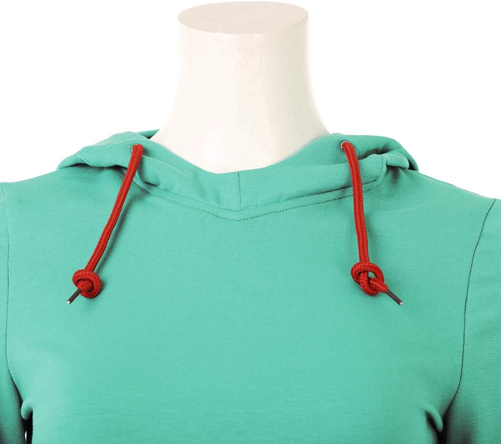 LILLIWEEN Vanellope Von Schweetz Hoodie Long Sleeve Drawstring Sweatshirt Cosplay Costume
