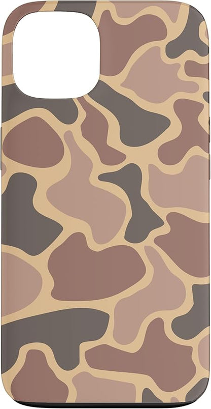 iPhone 13 FrogSkin Ozark Timber Duck Camo Vintage Camouflage Case