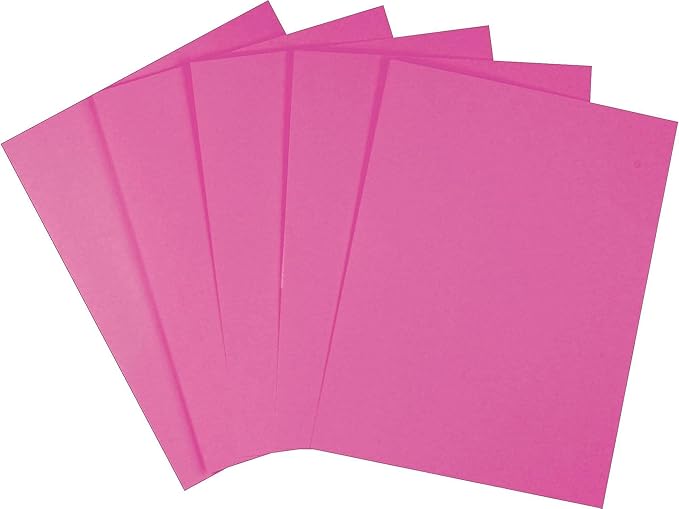 Neenah Astrobrights Color Paper, 8.5” x 11”, 24 lb/89 GSM, Fireball Fuchsia, 200 Sheets (21688)