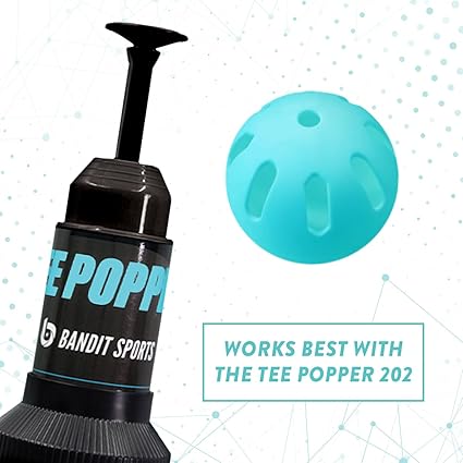 Baseball Training Tee Popper 202, Hitting Tee for Perfect Swings, Batting Machine (Not for Real Baseballs 202 Popper Balls Not Included)