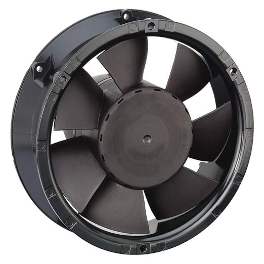 Ebm-Papst - 6224NMU - Wet-Location Round Axial Fan, 6-4964 Height, 6-4964 Width, 2-164 Depth, 24VDC, Terminals