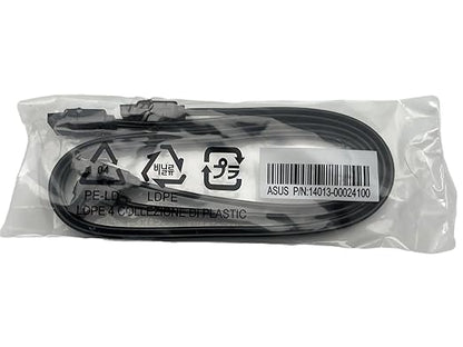 SATA III 6.0 Gbps SATA Cable for Motherboard SATA HDD SSD (16-inch Right Angle & Straight SATA Cable, 6.0 Gbps SATA III Cable, SATA 3 6Gb/s Cable)(1 Straight + 1 Angled)