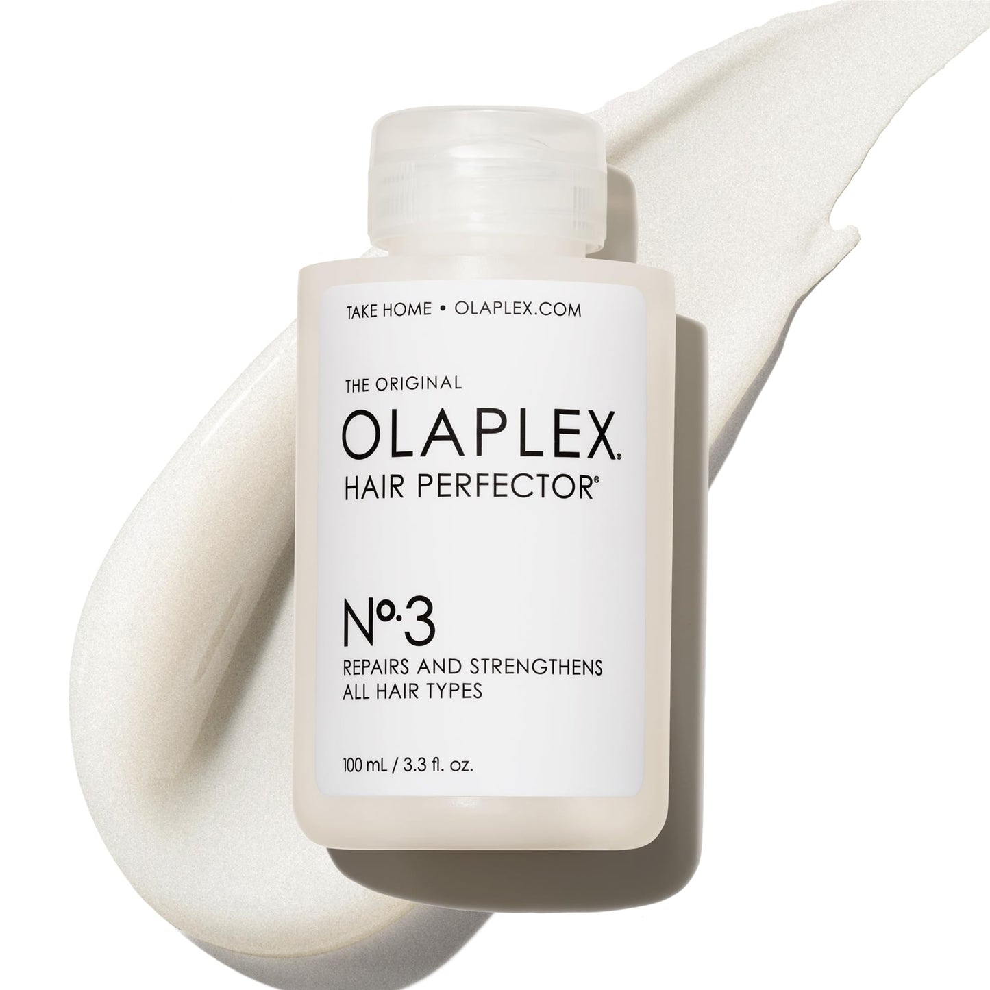 Olaplex N°.3PLUS Complete Repair Treatment: 3-minute Pre-shampoo Treatment to Immediately Repair Hair Damage for Softer, Stronger Hair | For Coily, Curly, Straight, and Wavy ( 3.3oz )