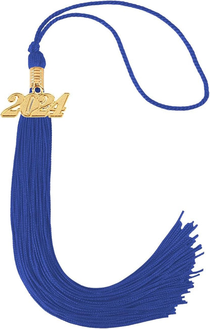Unisex Adult Matte Graduation Cap with Tassel 202520242023 for High School and College, 12 Colors