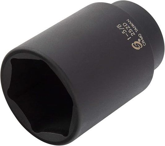 SUNEX TOOLS 252D 12-Inch Drive by 1-58-Inch Deep Impact Socket