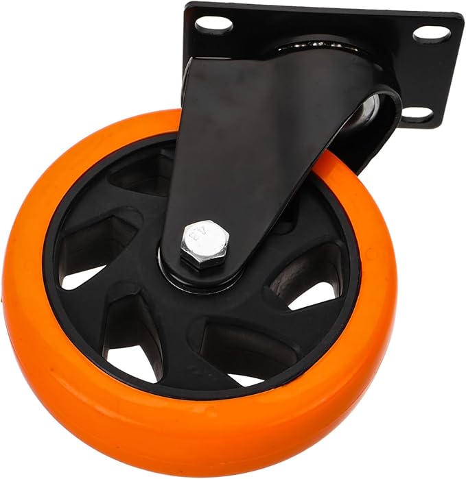 5-inch Casters for Home Furniture Replacement Caster Wheels Silent Durable Easy to Install Heavy Duty