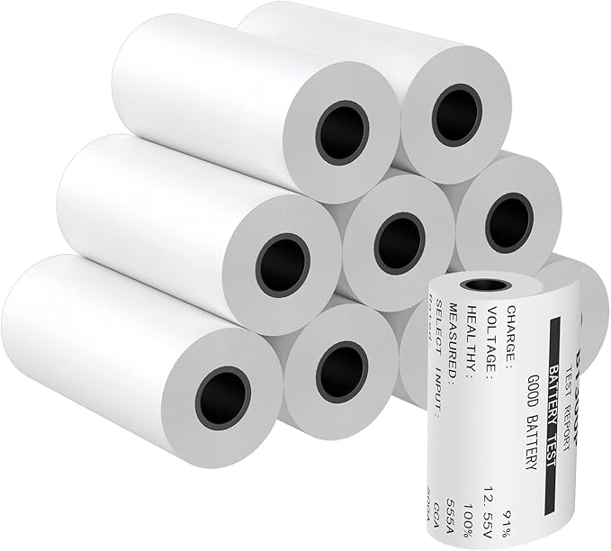 2 1/4" x 13' Thermal Paper Cash Register POS Receipt Paper Credit Card Paper 2 Roll 3000LABELS DIRECT