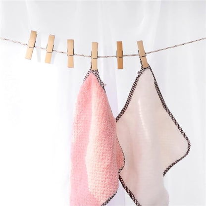 Pack of 40 Wooden Clothespins 2.4 Inch Heavy Duty Spring Wood Clips Durable Strong Grip Clothes Pins for Drying Hanging Clothes Laundry Linens Crafts Photos