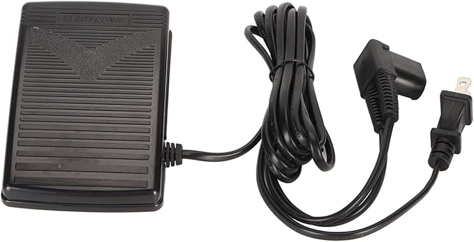 Foot Control Pedal with Power Cord Replacement Foot Pedal Sewing Machine Parts for Singer 248 250 251 252 257 8019 974 2517 2530 2543 2950 3001 3002 (110V US Plug)