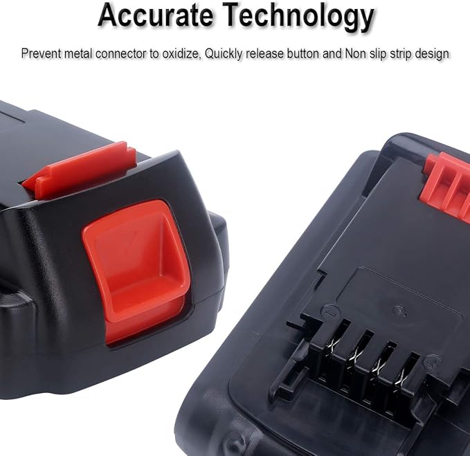 Biswaye LBXR20 20V Lithium Battery Compatible with Black  Decker 20V MAX Lithium Battery LBXR2520 LBXR2020 LBX20 LB2X4020 LB2X3020 and LCC221 LST522 LST201 LST220 LST300 20V Max Tools