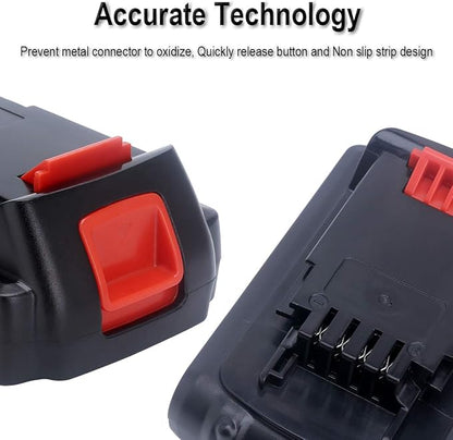 Biswaye LBXR20 20V Lithium Battery Compatible with Black  Decker 20V MAX Lithium Battery LBXR2520 LBXR2020 LBX20 LB2X4020 LB2X3020 and LCC221 LST522 LST201 LST220 LST300 20V Max Tools