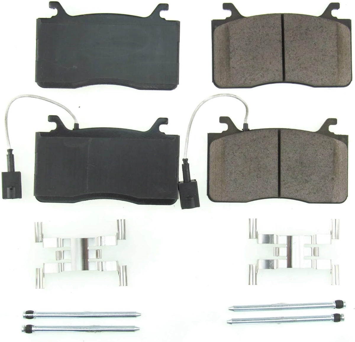 Power Stop 17-2052 Front Z17 Evolution Ceramic Brake Pads with Hardware For Alfa Romeo Giulia 2017-2023, Alfa Romeo Stelvio 2018-2021 [Model Specific]