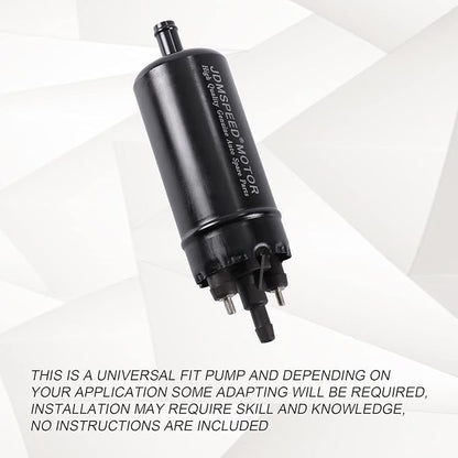 JDMSPEED New Universal Inline High Pressure Fuel Pump 12V Gasoline Fuel Injection Pump Replacement 0580464070 0580453911 0580463017 0580464023