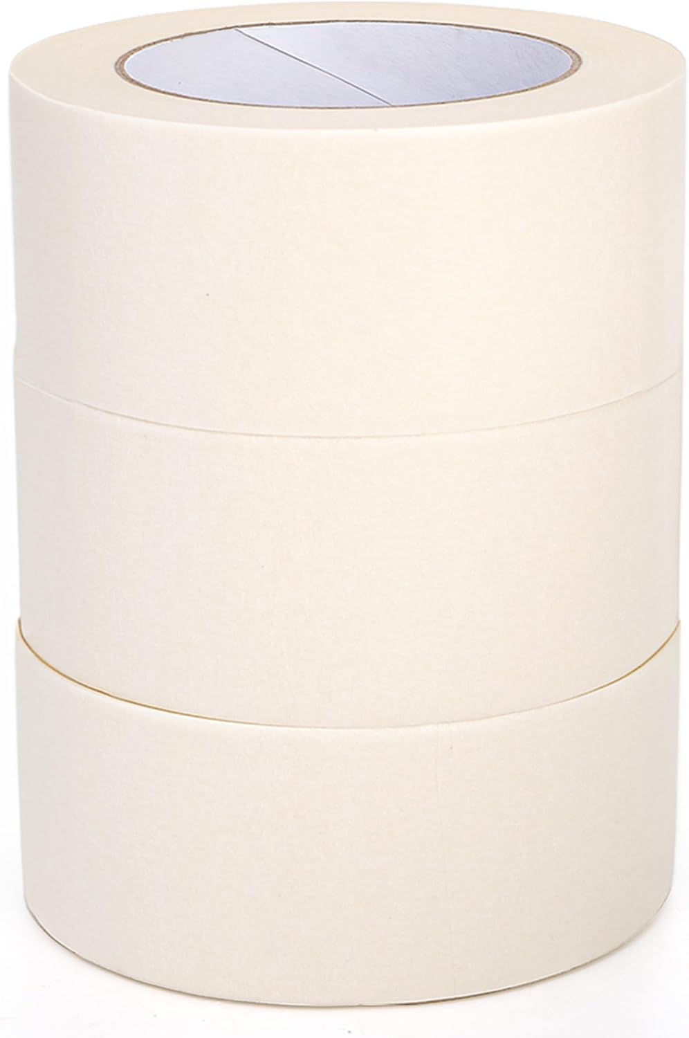Tosnail 3 Pack 2 Inches Cream White Artist Tape Masking Tape for Arts and Crafts - Total 164 Yards