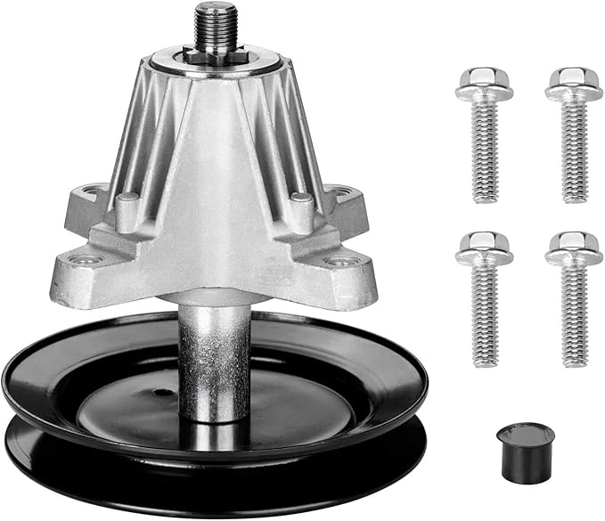 UP2WIN 918-04822B Spindle Assembly Compatible with Craftsman Cub Troy Bilt Pony Bronco 42" Mower Deck Tractor Riding Mower, Come with All The Mounting Hardware Including Threaded Bolt