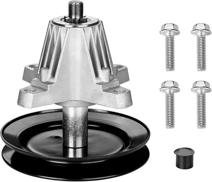 UP2WIN 918-04822B Spindle Assembly Compatible with Craftsman Cub Troy Bilt Pony Bronco 42" Mower Deck Tractor Riding Mower, Come with All The Mounting Hardware Including Threaded Bolt