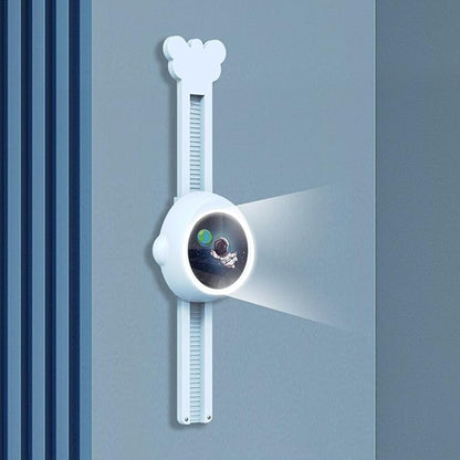 Touch High Jump Counter for Kids  Kid Height Tracker Wall Height Adjustment  Touch High Jump Counter, Voice Broadcast Wall Vertical Ruler for Training Bounce and Promoting Height Growth