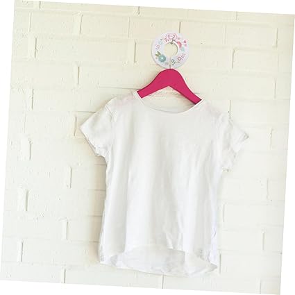 6pcs Baby Clothes Size Dividers Round Plastic Hanger Separation Circle for Boys and