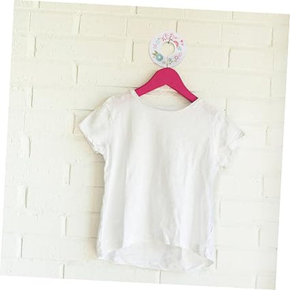 6pcs Baby Clothes Size Dividers Round Plastic Hanger Separation Circle for Boys and