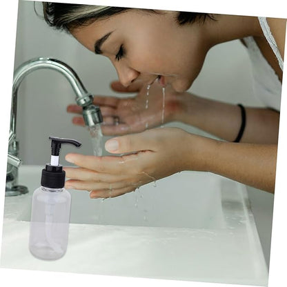 Pet Shower Gel Bottle Refillable Press Pump Lotion Dispenser Subpackaging Bottle