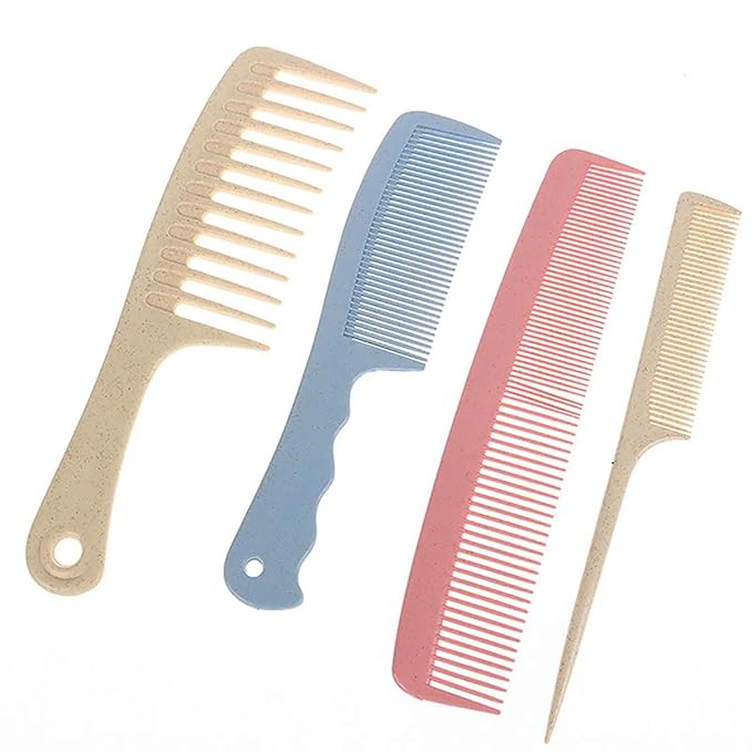 Pointed Tail Wide Teeth Hair Styling Comb Anti-static Hair Dye Brush Rat Tail Combs Salon Tools Barber Accessories