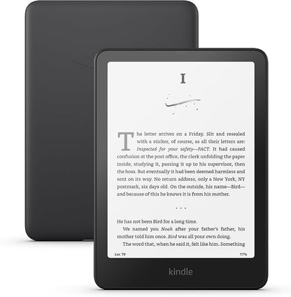 Kindle Paperwhite 16GB (newest model) – 20% faster, with new 7" glare-free display and weeks of battery life – Black