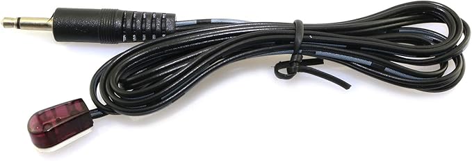 1-Pack 3.5mm IR Infrared Emission Line Remote Control Receiver Extension Cord Cable 1m