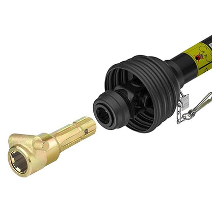 PTO Extender for Tractor,PTO Shaft Extension 1-3/8" & 6 Spline Female/Male