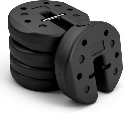 T&Jero Square Heavy Duty Canopy Weights for Legs of Pop Up Tent Gazebo Set of 3, 21 lb