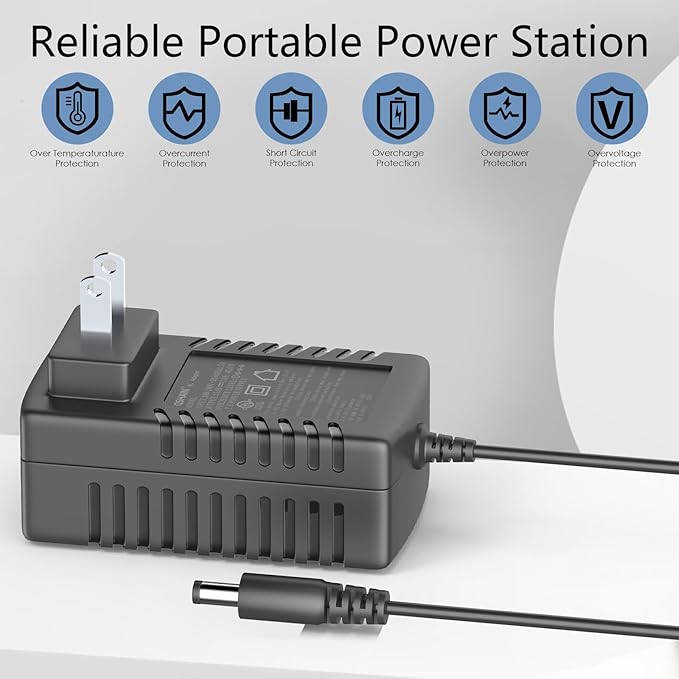 15V Charger for Turtlebox Portable Outdoor Bluetooth Speaker Replacement for Turtlebox Gen 2 and Gen 3 Outdoor Portable Bluetooth 5.0 Speaker Charger Adapter