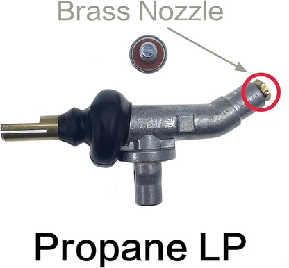 Gas grill spare parts Main burner manifold Control valve for Weber Genesis 300 Series (2011-2016) and Genesis II E-210 E-310 E-410 (propane (LP)