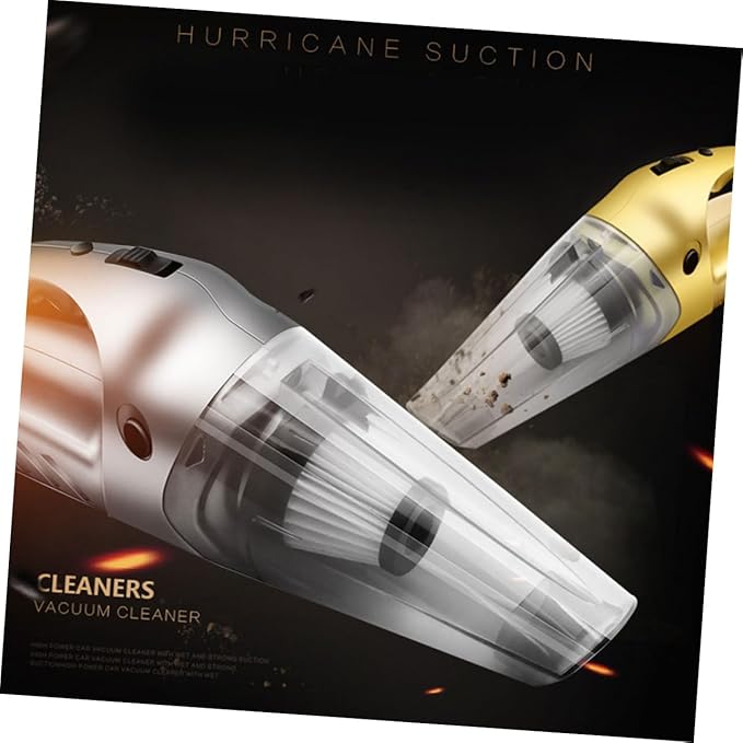 ULTECHNOVO Handheld Vacuum Cleaner for Vacuum Cleaner Silver Handheld Vacuum Cleaner Mini Vacuum Cleaner