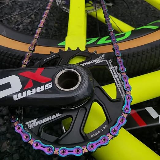 DJC Bike Chain 6 7 8 Speed for Road Bike MTB Mountain with Quick Link YBN for Shimano Sram System and KMC