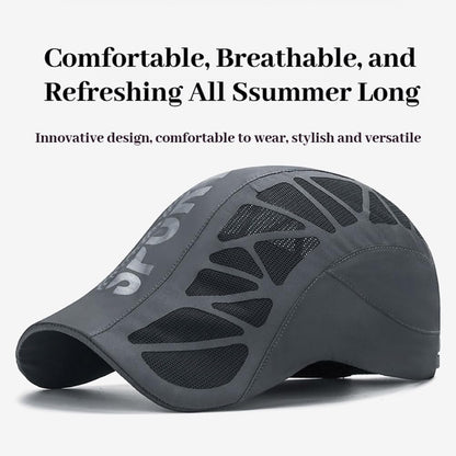 Breathable Sport Cap, Cap-Breathable Mesh Design, Mesh Cap for Men Lightweight, Quick Dry Hat, Adjustable Fit