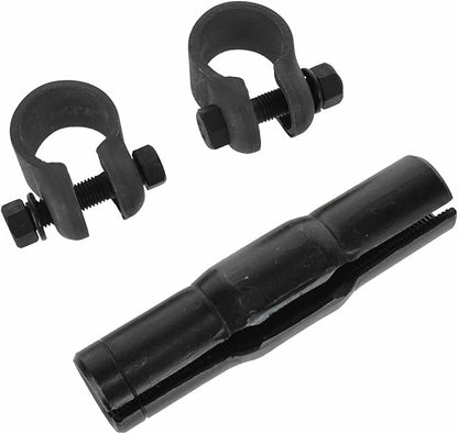 TRQ Front Tie Rod Adjusting Sleeve LH Left Driver Side Compatible with 2000-2005 Ford Excursion  1999-2007 Ford F250 Super Duty Truck  1999-2007 Ford F350 Super Duty Truck