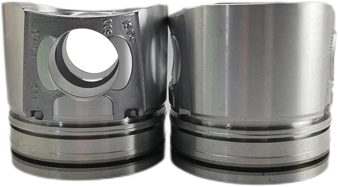 6pcs QSB6.7 piston set 5259407 Compatible with Cummins QSB6.7 QSB 6.7 Engine Hitachi Wheel Loader ZW180 ZW180-5 ZW180-5PL