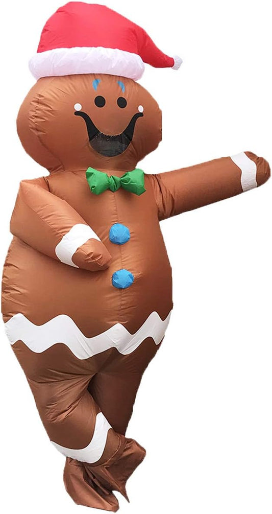 Inflatable Costume Adult Blow Up Cosplay Outfit for Christmas/Halloween/Birthday/Carnival