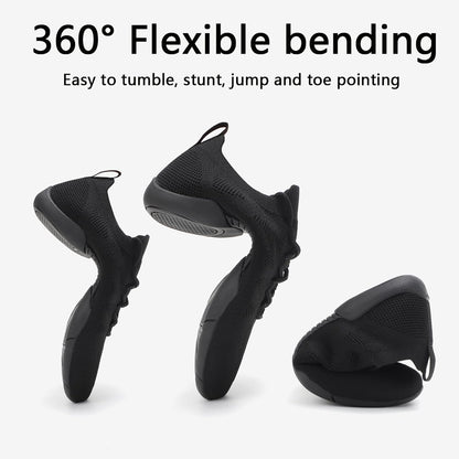 PQWXVYU Cheer Shoes Black Women Girls Youth Cheerleading Dance Sneakers Flexible Training Competition Shoes.