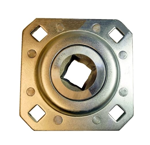 ST208-1N 1" Square Disc Harrow Flange Bearing Unit, Disc Harrow Bearing for Farming Applications Replace FD208R1 FD208R DHU1-208 ST208-1 FD208-1SQ