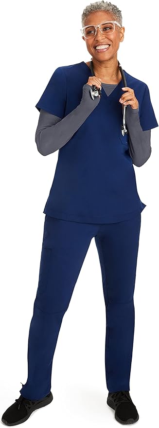 Healing Hands Mackenzie Women's Underscrub, Long Sleeve Tee with Thumbholes, Modern Fit Undershirt- 5051
