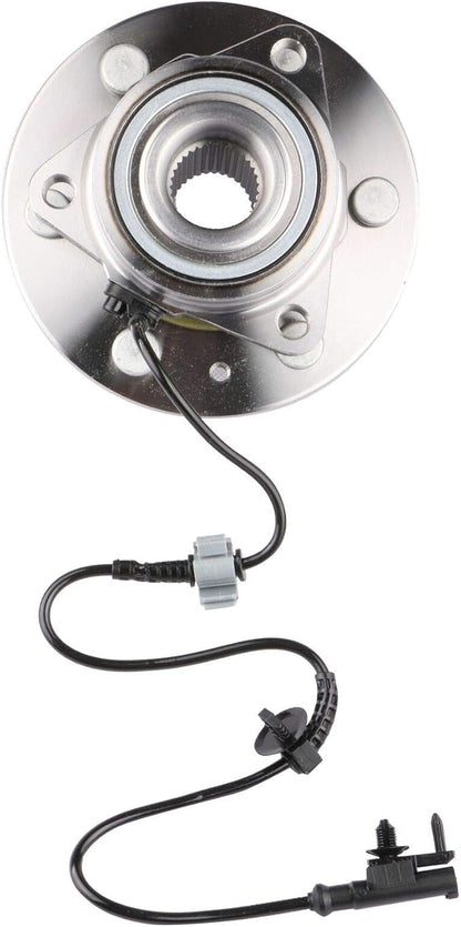 MOSTPLUS Front Pair Wheel Bearing  Hub Assembly 515096X2 Compatible for Chevy Silverado 1500 Avalanche Tahoe Escalade GMC Sierra Yukon 4x4 515096X2 (Set of 2)