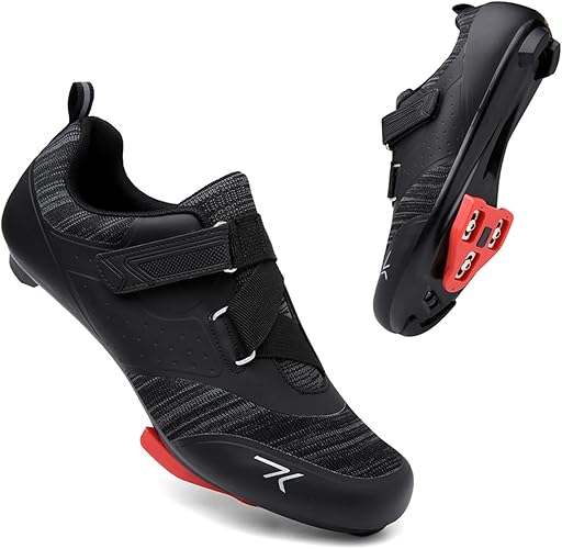 Mens Cycling Shoes Compatible Lock Pedal Bike Shoes Womens Bicycle Shoes Road Bike Riding Shoes
