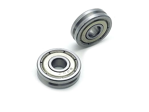 10pcs V625ZZ 625VV V Groove Guide Pulley Rail Ball Bearings 5 x 16 x 5mm