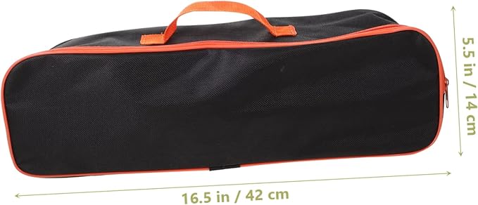 Veemoon Vacuum Cleaner Tool Bag, Car Tool Organizer Vacuum Cleaner Accessory Storage Bag Portable Vacuum Cleaner Case Black Auto Vacuum Cleaner Bag Multipurpose Storage Bag (16.5 * 5.5 Inch)